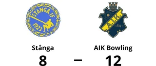 Stånga besegrades på hemmaplan av AIK Bowling