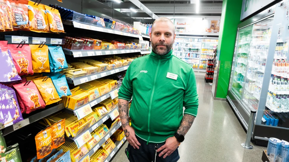 Snatterier inträffar dagligen på Coop Varvet, berättar Petter Öman.