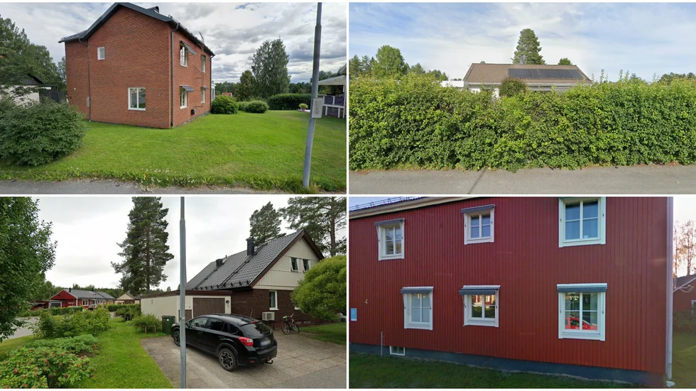 Rosgatan 26, Hagelstigen 22, Tallstigen 5 och Björkgatan 4