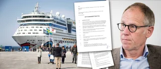 Kryssningskajen går för bra – då kan avtalet sägas upp