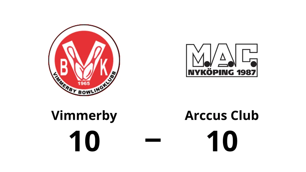 Vimmerby BK spelade lika mot Mini Arccus Club