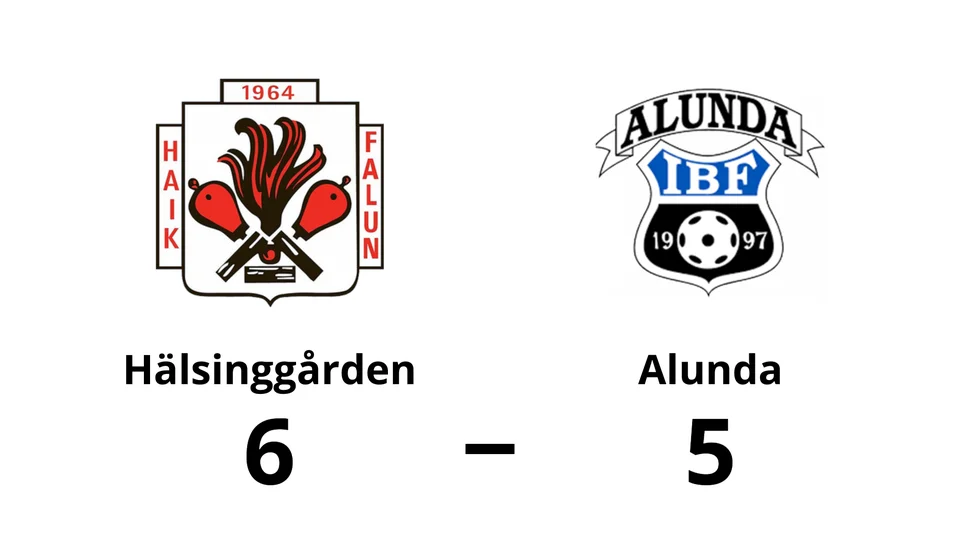 Hälsinggården vann mot Alunda IBF