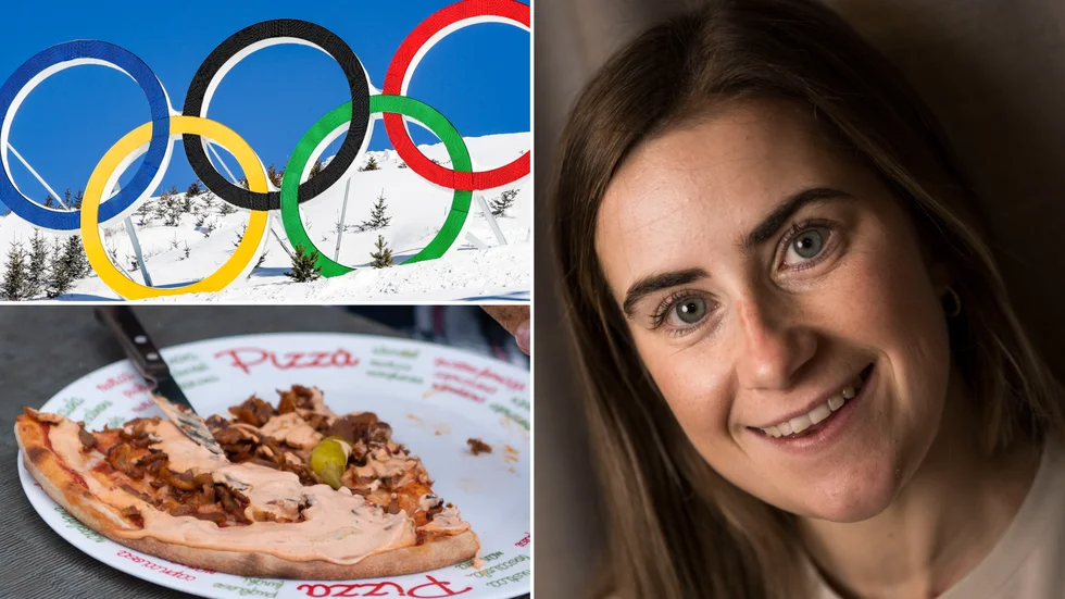 Ebba Andersson och de andra svenska längdåkarna kommer inte att bo i OS-byn nästa år. "Man blir less pasta eller pizza efter några dagar", säger hon.