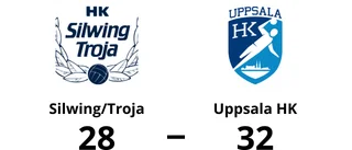 32-28-seger för Uppsala HK – besegrade Silwing/Troja