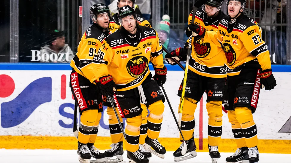 Mathias Bromé fick måljubla två gånger om i bortamatchen mot Rögle där Luleå säkrade en trepoängare.