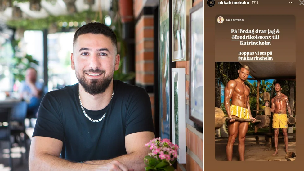 Några kända deltagare från tv-programmet Paradise hotel, kommer till NK bar och kök på lördag för att träffa tittare och fans. Jeger Khalaf på NK tror att deras gäster, som följer programmet, kommer uppskatta eventet. 