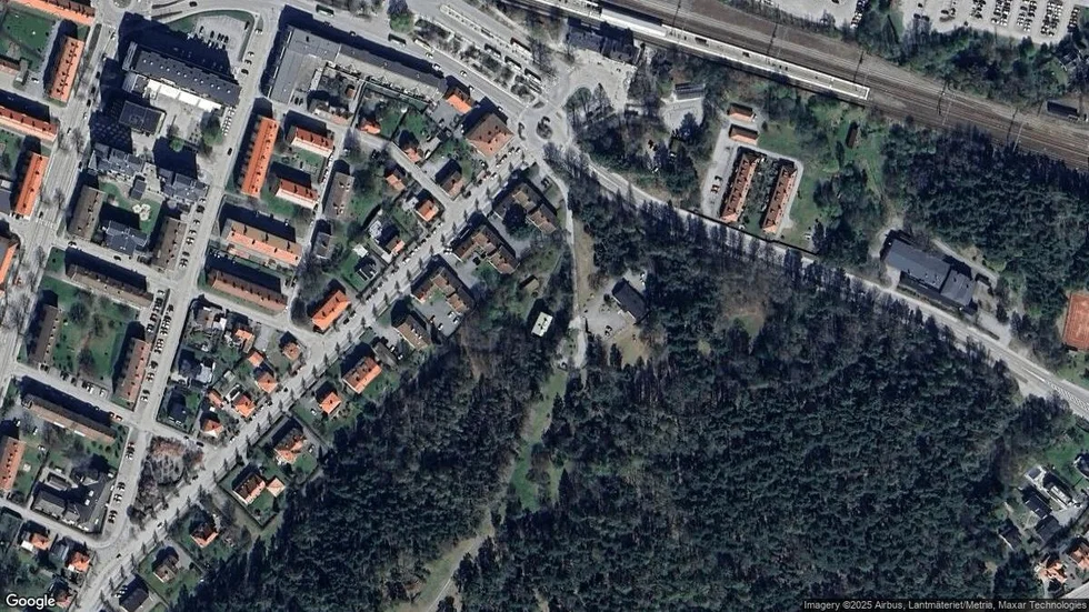 Området kring Västra Åsgatan 3B