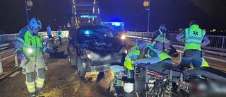 MC-föraren döms efter olyckan på Bergnäsbron
