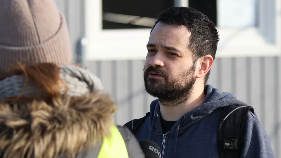 Northvolt ansökte under onsdagen om konkurs. Beskedet kom som en chock för många anställda. Här Bruno Cantin, från Brasilien som arbetat i Skellefteå i två år. 