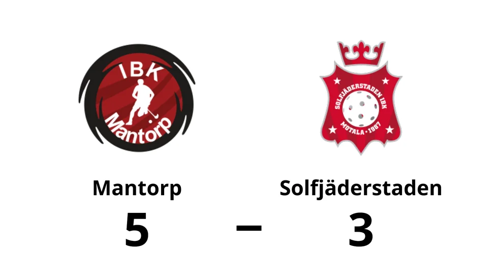 IBK Mantorp vann mot Solfjäderstaden IBF