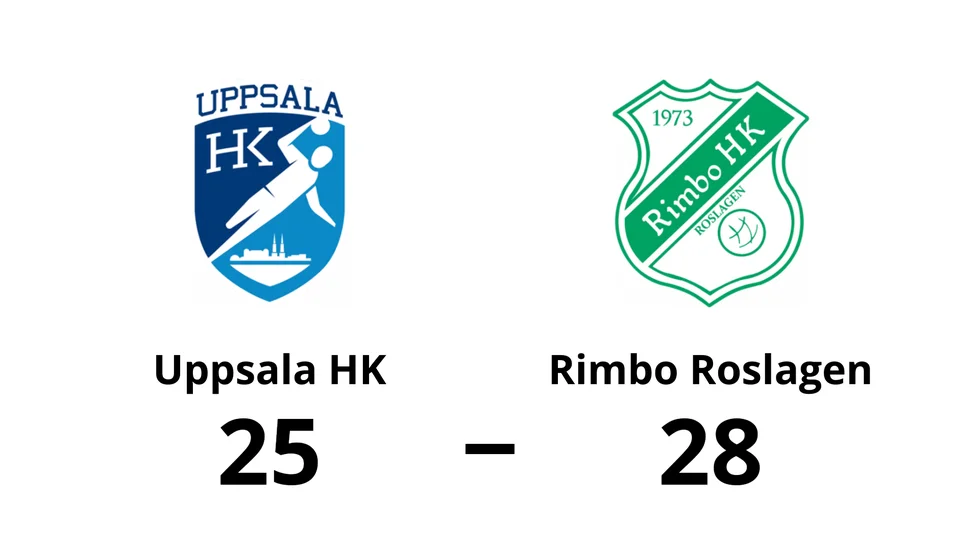 Uppsala HK förlorade mot Rimbo HK Roslagen