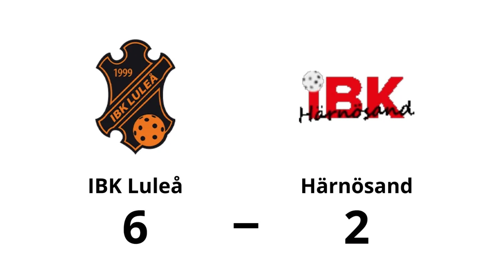IBK Luleå vann mot IBK Härnösand