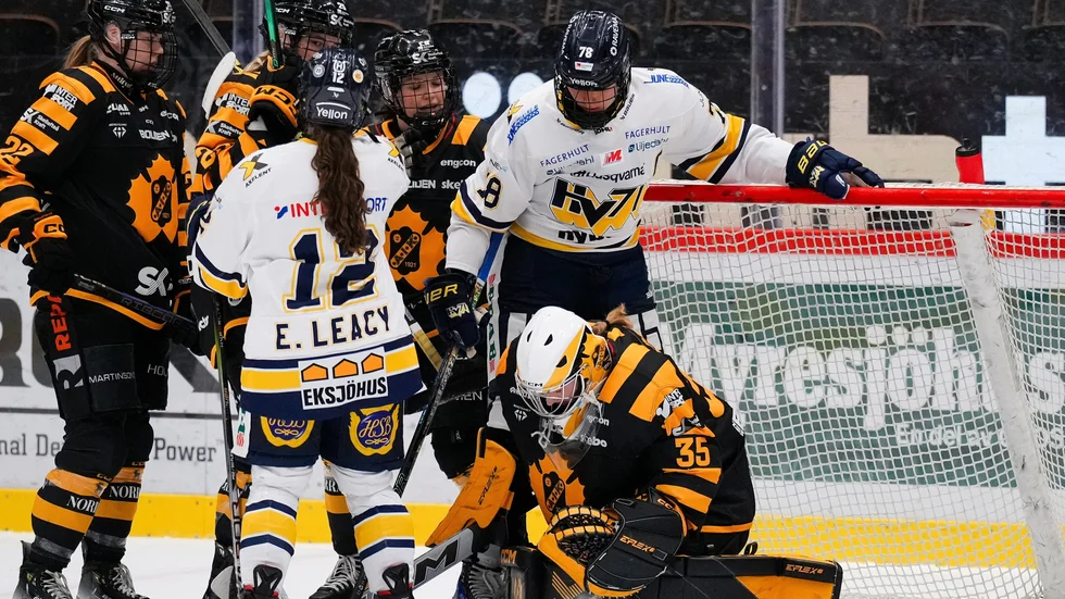 Camryn Drever höll sin andra noll i matchen mot Leksand.