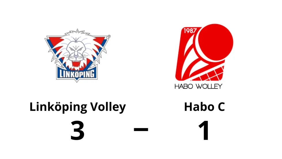 Linköping Volley vann mot Habo C