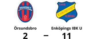 Målfest när Enköpings IBK U krossade Örsundsbro