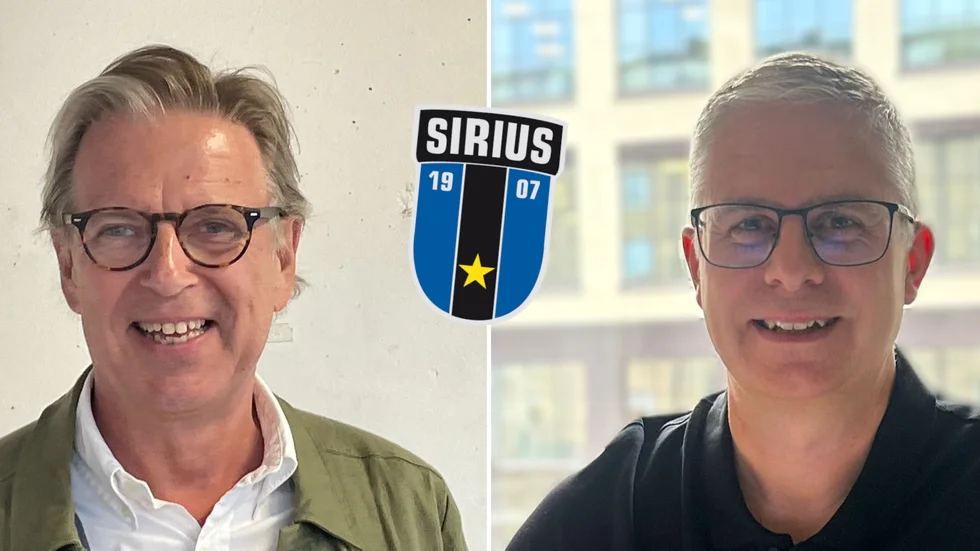 Ragnar Linder (t v) och Andreas Bomark är två femtedelar av den föreslagna helt nya styrelsen i Sirius Bandy.