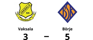 Vaksala åker ur serien