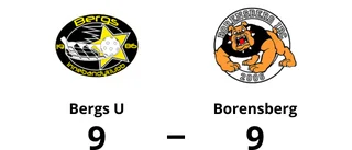 Borensberg bröt tunga sviten mot Bergs U
