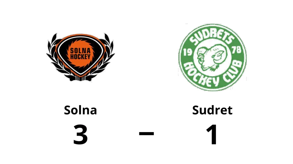 Solna SK vann mot Sudrets HC