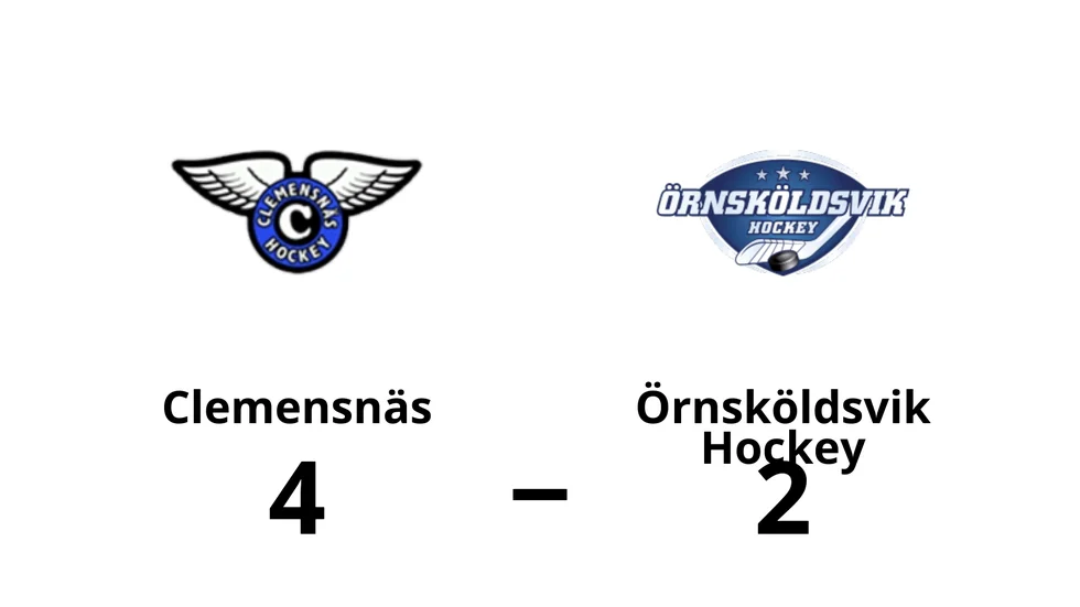 Clemensnäs HC vann mot Örnsköldsvik Hockey