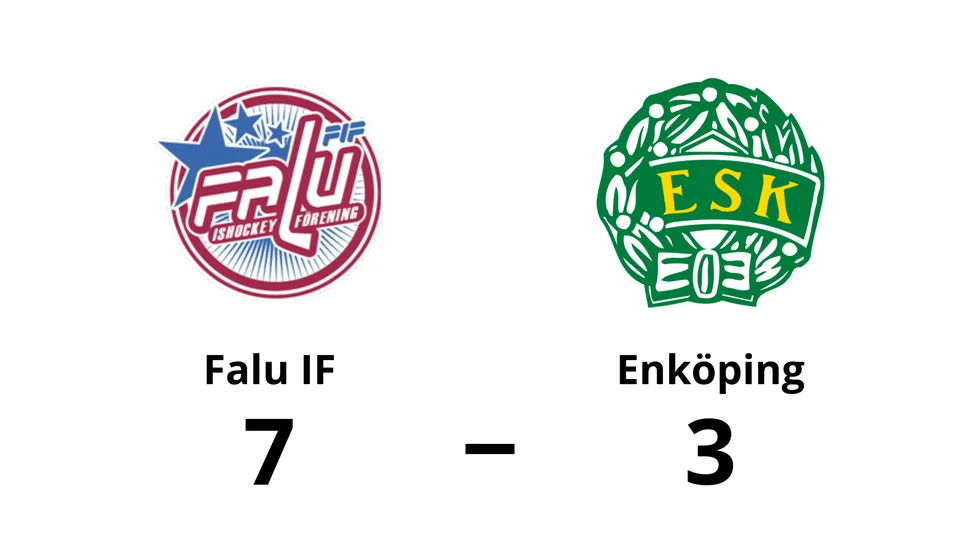 Falu IF vann mot Enköpings SK