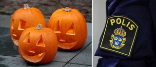 Polisens uppmaning inför bus eller godis: ”Lämna dem hemma”