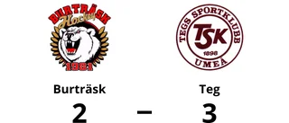 Teg avgjorde i tredje perioden