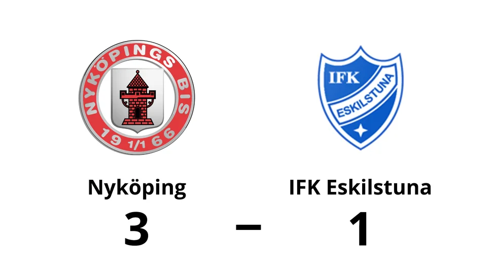 Nyköping vann mot IFK Eskilstuna
