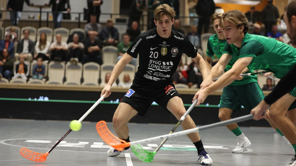 Sakarias Ulriksson blev tvåmålsskytt för Storvreta i svenska cupens åttondelsfinal.