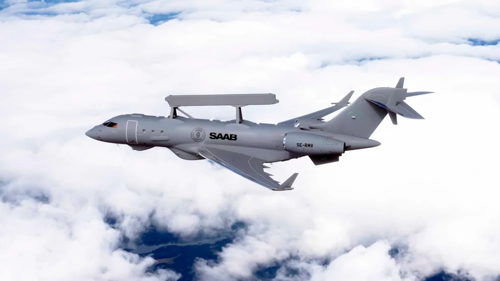 Saab har levererat ytterligare ett spaningsflygplan till Förenade Arabemiraten. 