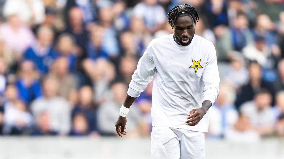 Patrick Nwadike fick problem med en underkroppsskada i matchen mot Djurgården. Nu har ha åter kunnat träna för fullt.