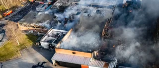 VMA hävt efter storbrand i industri