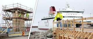 Förbereder för stålbrons ankomst – lyfts på plats på natten