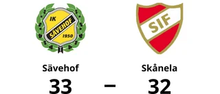Skånela föll mot Sävehof trots ledning