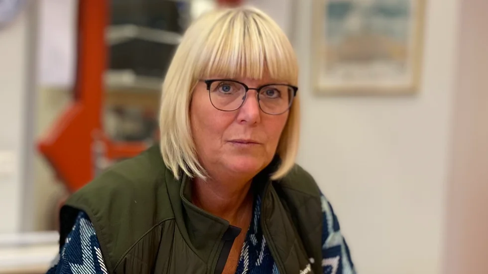 Cecilia Rahbek Nöhr, ordförande för fackförbundet Sveriges lärare i Eskilstuna.