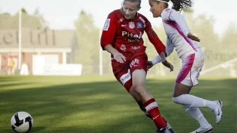 Lena Blomkvist tror att Piteå IF har en bra chans idag mot Göteborg. (Arkivbild).