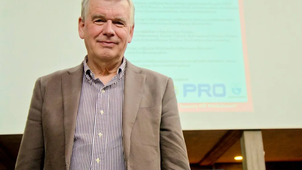 Robotar. Under seniordagen i Kiruna stadshus föreläste Kjell Asplund om robotarnas framtid och möjligheter inom äldrevården.