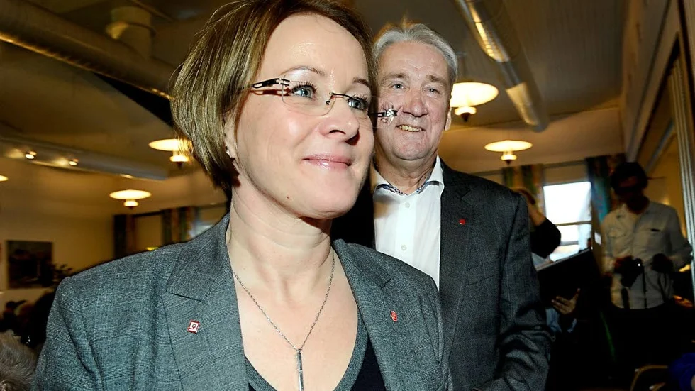 Vinnaren. Maria Stenberg vann omröstningen mot Ingala Lekfalk med stor marginal och blir därmed den som tar plats vid sidan av Kent Ögren som landstingsråd om socialdemokraterna vinner i valet.