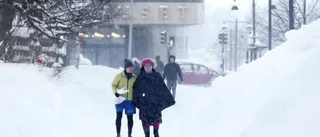 Snörekordet slås under måndagen