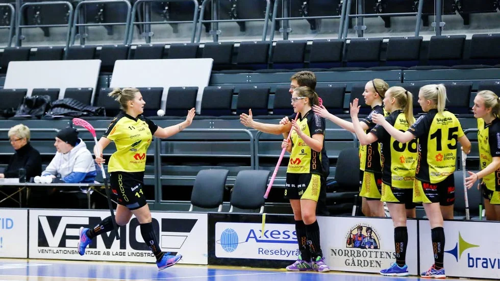 Målskytten. Josefin Öhman satte ett av målen mot Skellefteå.