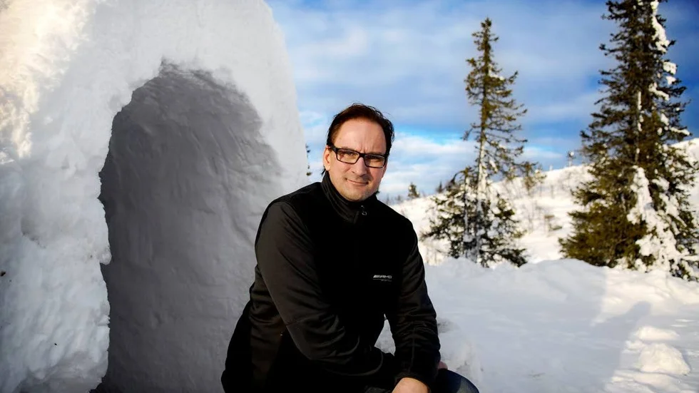 2009. Jan Edvardsson, då med events (bilturister på is), hotell och biltestare.