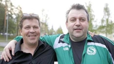 Peter Lundkvist och Lars Johansson är det nya tränarparet för Strömnäs handbollsherrar. För Lars blir det fullt upp kommande säsong, han ska nämligen träna damlaget också.