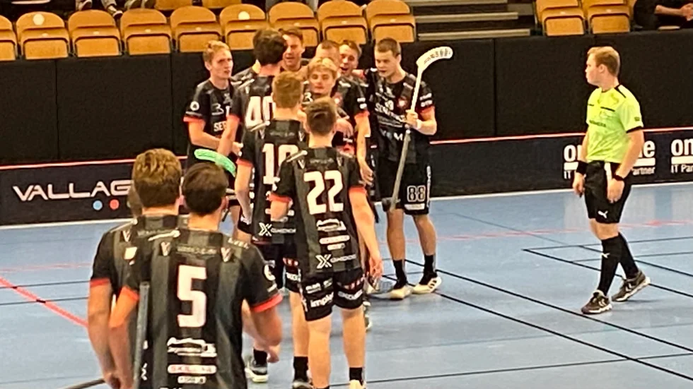 Solfjäderstaden jublar efter ett av målen i segern hemma mot Arboga. En match som betydde mycket mer än bara tre poäng. "Nu blir det roliga derbyn som kommer", skriver Jens Bollius.