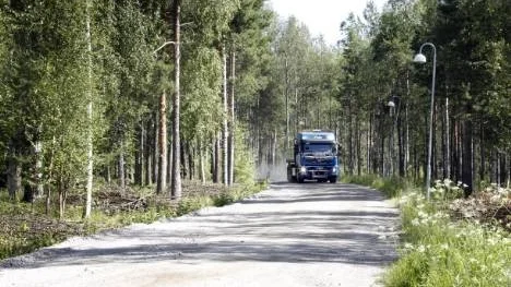 Vart tog cykelvägen vägen? Nytt vatten och avlopp ska ner på Strömsborg - och för att klara framkomligheten tvingas de breda transporterna ta en tillfälligt breddad cykelväg i anspråk.