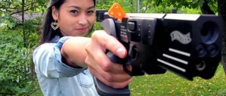 Ny framgång för Cecilia - SM-guld i sportpistol