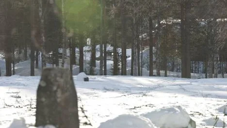 Ett garage för räddningskåren kan bli närmaste granne med  Arvidsjaurs kyrkogård. (Arkivbild)