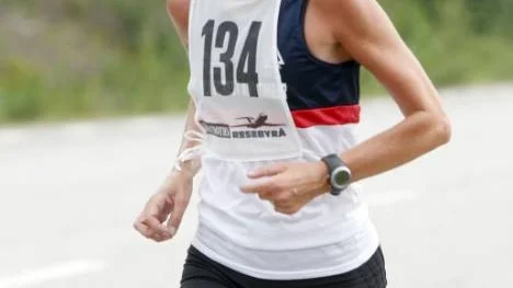 Rivieras Anna Norén vann damernas 7,5 kilometers lopp.