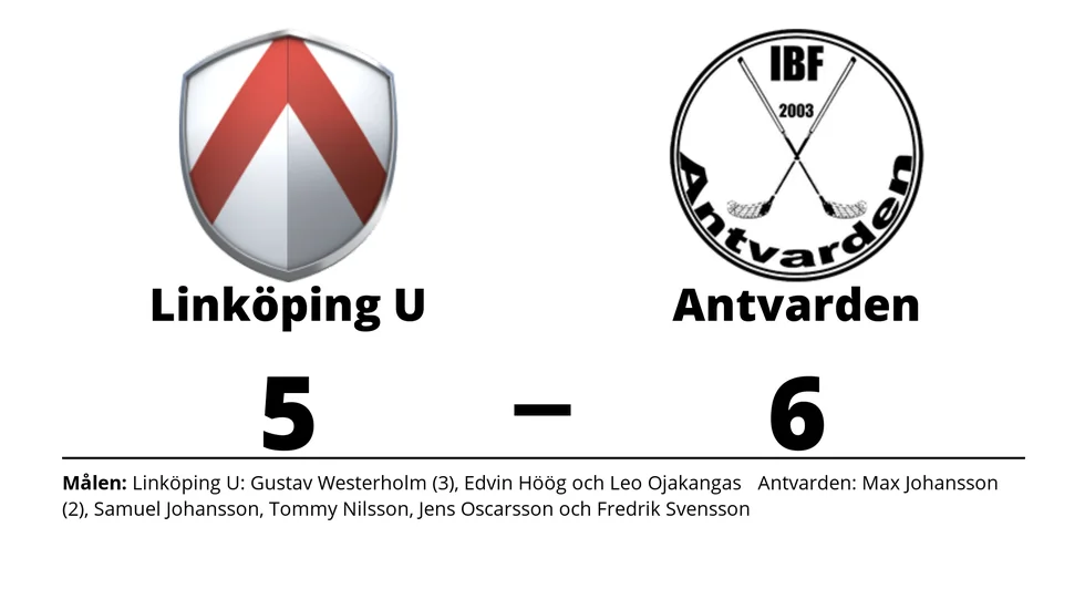 Linköping IBK Ungdom förlorade mot IBF Antvarden