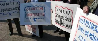 Hyresgästföreningen i egen aktion