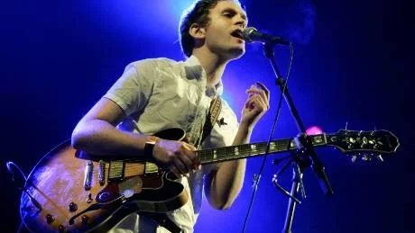 ROSKILDE 20070705 

Roskildefestivalen 2007, på bilden: Jens Lekman på Astorias scen under torsdagen. 

Foto: Claudio Bresciani / SCANPIX / Kod 10090